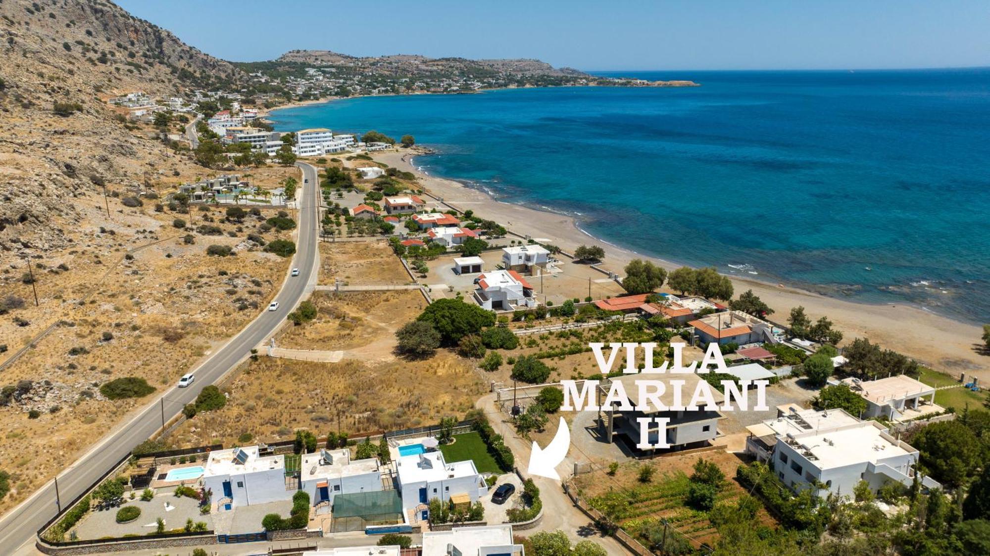 Villa Mariani II - In Lothiarika, Newly Renovated June 2024, Private Pool, Lindos 10 Min, Beach 120M 拉多斯 外观 照片